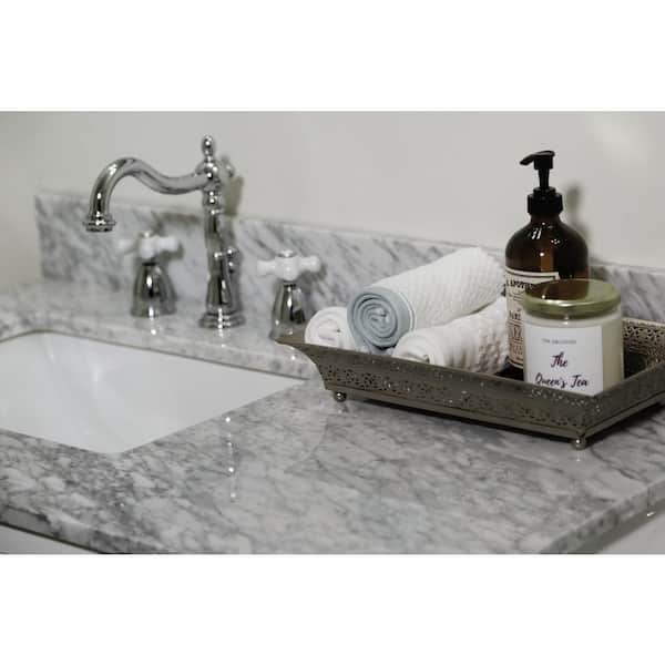 Victorian 8 in. Widespread 2-Handle Bathroom Faucet in Polished Chrome