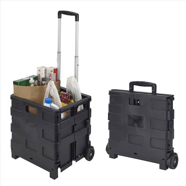 Simplify 15 in. x 13 in. x 14.2 in. Tote and Go Collapsible Utility Cart