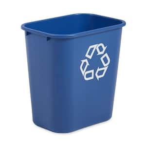 7 Gal. Deskside Recycling Trash Container (2-Pack)