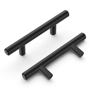 Bar Pulls 2-1/2 in. (64 mm) Matte Black Drawer Pull (10-Pack)