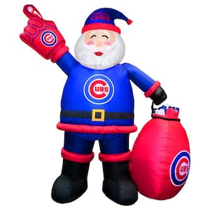 7 ft. Chicago Cubs Santa Inflatable