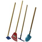Little Diggers Series Kid Safe Poly Garden Tool Kit (4-Piece)