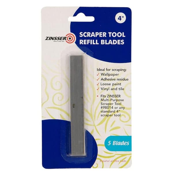 Zinsser 4 in. Scraper Refill Blades (Case of 10)
