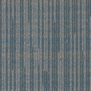 Croy - Nelson - Blue Commercial/Residential 24 x 24 in. Glue-Down Carpet Tile Square (72 sq. ft.)