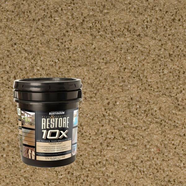 Rust-Oleum Restore 4-gal. River Rock Deck and Concrete 10X Resurfacer