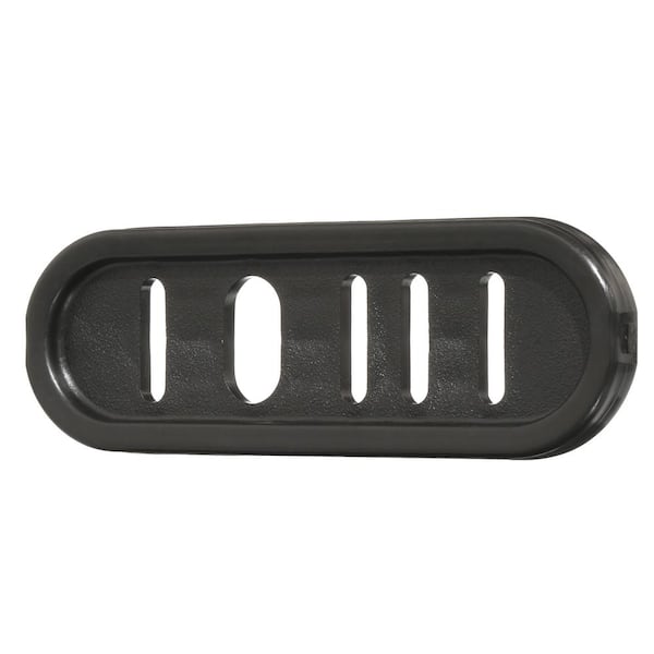 Universal Replacement Poly Slide Shoe Set for Most Two and Three Stage Snow Blowers (Set of 2, Hardware Included)