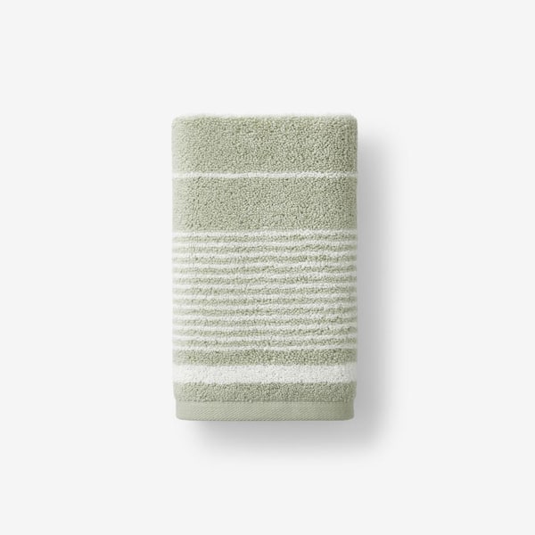 Company Cotton Plush Spa Stripe Willow Cotton Single Hand Towel