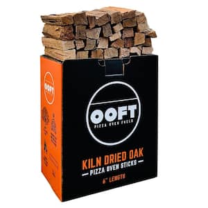 10 lbs. 6 in. Kiln Dried Oak Pizza Oven Wood