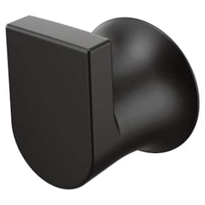 Genta LX Single Robe Hook in Matte Black