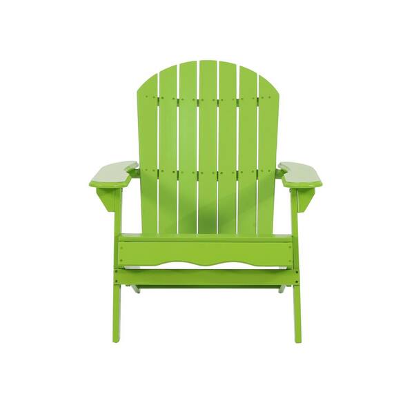 Bar Height Adirondack Chair- Lime Green