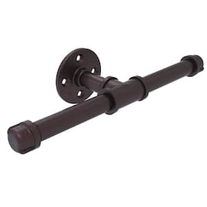 Pipeline Collection Double Roll Wall-Mount Toilet Paper Holder in Antique Bronze