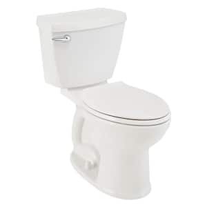 Champion 4 2-Piece 1.28 GPF Single Flush Elongated Toilet in White, Seat Included