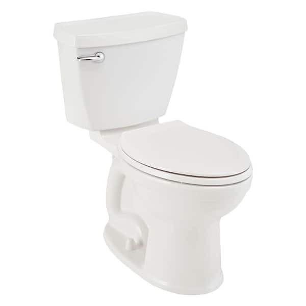 American Standard Champion 4 2-Piece 1.28 GPF Single Flush Elongated Toilet in White, Seat Included