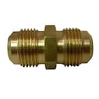 1/4 in. Flare Brass Coupling Fitting