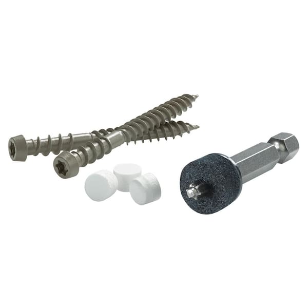 Collated Cortex Hidden Fastening System for AZEK Trim - 2 inch Cortex screws and plugs - Traditional (50 LF)