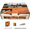 DeckWise Extreme Ipe Clip Brown Biscuit Style Hidden Deck Fastener Kit ...