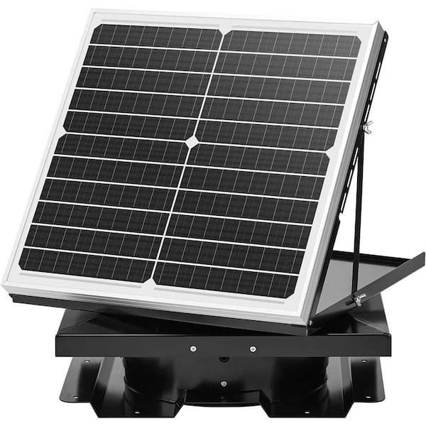 Solar Roof Exhaust Fan for 3.5 Ribbed Conex Containers with 1800 CFM in Durable Material for Hot Areas
