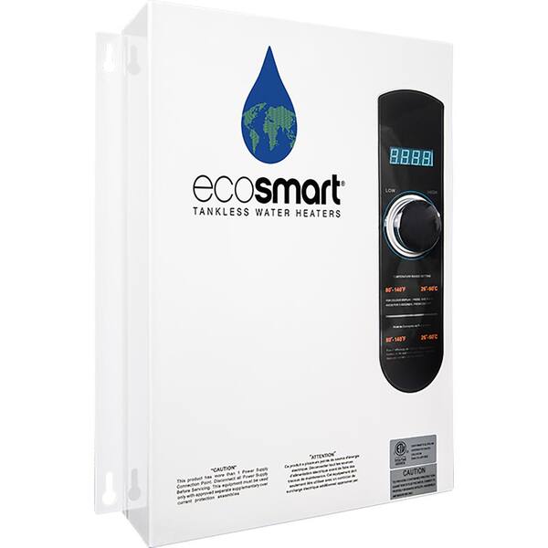 ECO18 Ecosmart ECO 18 Best Electric Tankless On Demand Hot Water Heater 240V 
