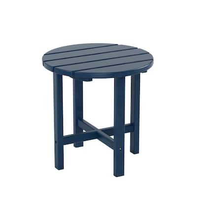 PRIVATE BRAND UNBRANDED Mushroom Stacking Resin Plastic Outdoor Side Table  8115-96-4300 - The Home Depot