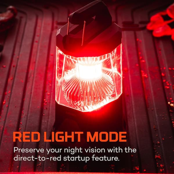 NEBO Galileo 1600 Lumen Flex-Fuel Rechargeable Lantern with Power