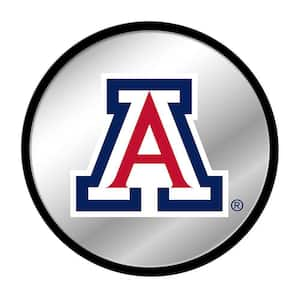 17 in. Arizona Wildcats Modern Disc Mirrored Decorative Sign