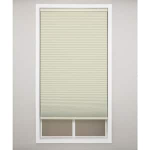 Alabaster Cordless Blackout Polyester Cellular Shades-45 in. W x 48 in. L