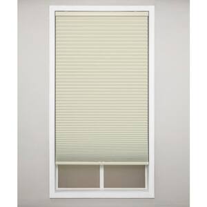 Alabaster Cordless Blackout Polyester Cellular Shades - 40.5 in. W x 64 in. L