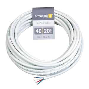 24 ft. 20 AWG 4C In-Wall Cable