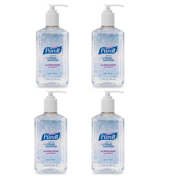 Purell 12 oz. Advanced Instant Hand Sanitizer (4-Pack)