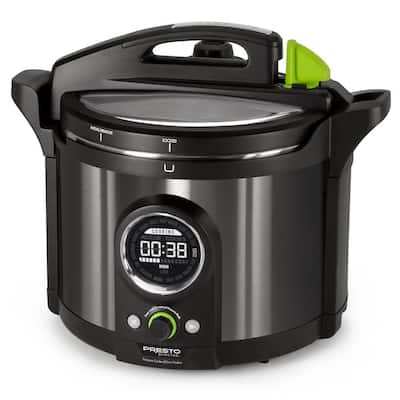 https://images.thdstatic.com/productImages/300adf5c-d3a0-43f0-926c-02e24ae26598/svn/black-stainless-presto-electric-pressure-cookers-02143-64_400.jpg