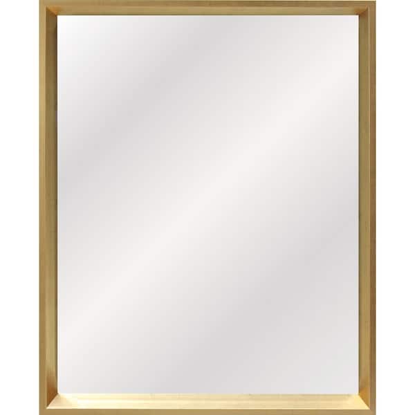 Home Decorators Collection 19.4 in. W x 25.4 in. H Gold Vanity Mirror