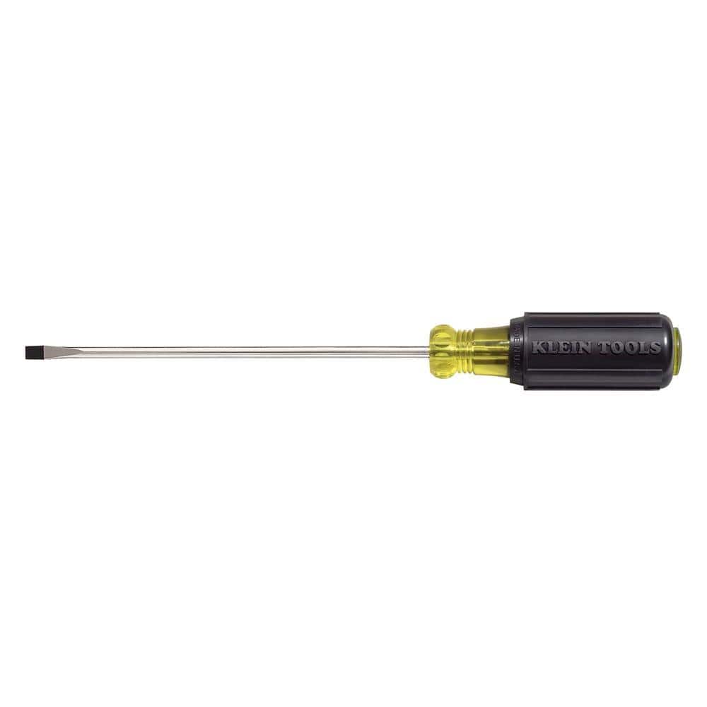 3/16 in. Cabinet-Tip Flat Head Screwdriver with 4 in. Round Shank and Cushion Grip Handle price history on PriceWatchPro