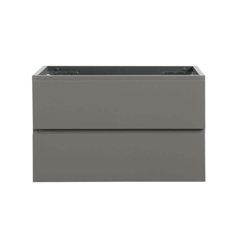 36 in. Bath Vanity Cabinet without Top in Gray Assembled price history on PriceWatchPro