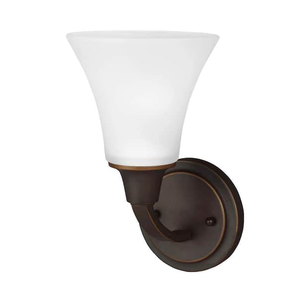 Generation Lighting Metcalf 1-Light Autumn Bronze Wall Sconce
