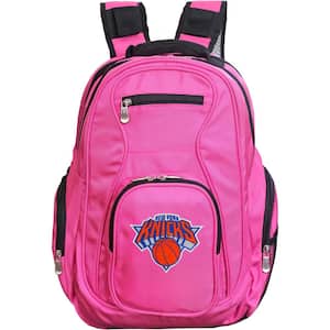NBA New York Knicks 19 in. Pink Laptop Backpack