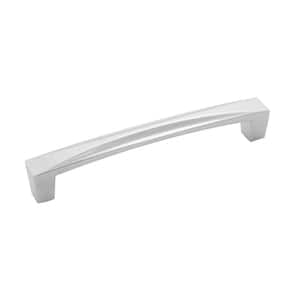 Crest Collection 5-1/16 in. (128 mm) Chrome Cabinet Door/Drawer Pull