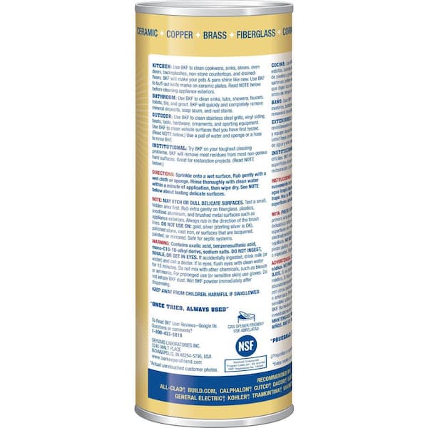  BAR KEEPERS FRIEND Powdered Cleanser 12-Ounces (1-Pack)'] :  Health & Household