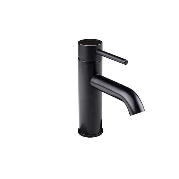 Fontaine Contemporary Single Hole 1-Handle High-Arc Bathroom Faucet in Oil Rubbed Bronze