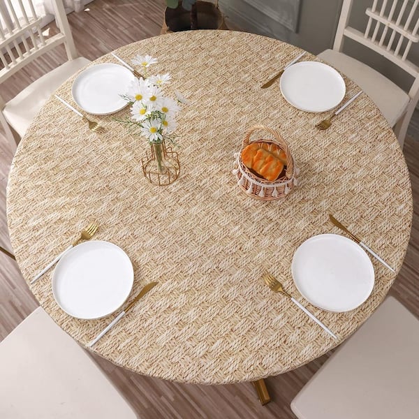 70 round patio table cloth with umbrella hole flannel backed Newbridge Stone Crab Summer Vinyl Tablecloth, Inch Round, Coastal Crab Print, Waterproof Indoor Outdoor Cover, Beach House Nautical Seafood Boil Dining : Patio, Lawn & Garden [Umbrella Hole Design] Choice 52" x 70" Black