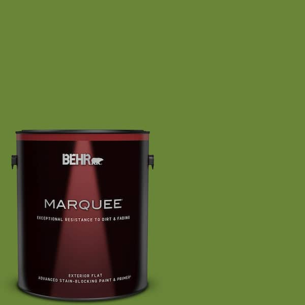 BEHR MARQUEE 1 gal. #P370-7 Sun Valley Flat Exterior Paint & Primer