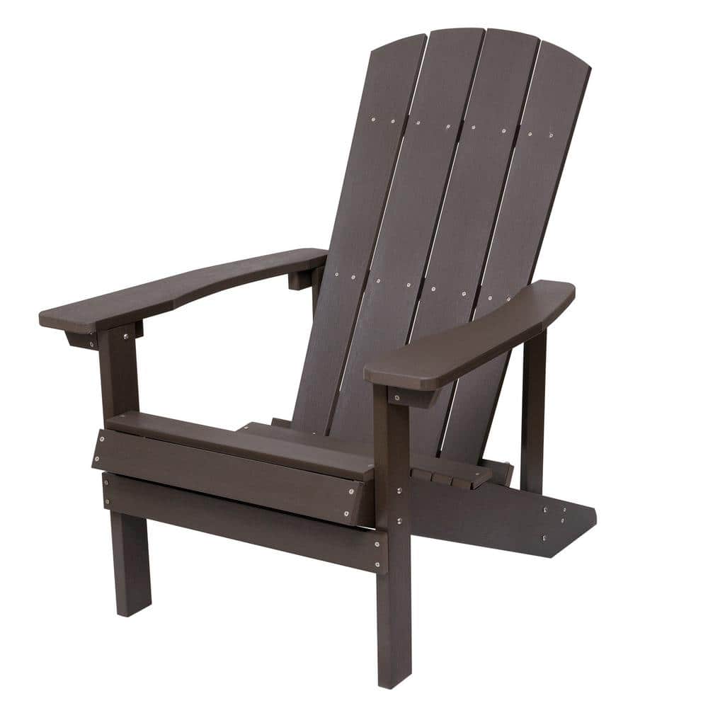 Outdoor Weather Resistant Plastic Adirondack Chairs, Fire Pit Chairs Plasti