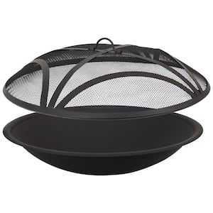 23 in. Classic Elegance Replacement Fire Pit Bowl with Spark Screen