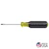 Klein Tools 1 16 in. Keystone Tip Mini Flat Head Screwdriver with 2 in. Round Shank Cushion Grip Handle 606 2 The Home Depot