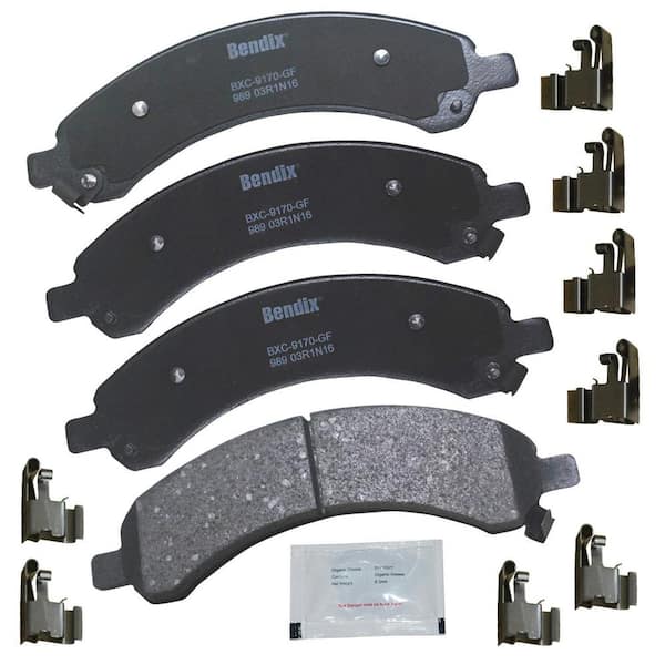 Bendix Premium Copper Free Disc Brake Pad Set 1998-1999 Dodge Caravan 2.4L