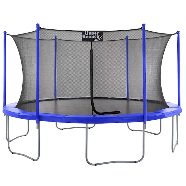 verachten Pence kiezen Upper Bounce Machrus Upper Bounce 15 ft. Round Trampoline Set with Safety  Enclosure System Outdoor Trampoline for Kids and Adults UBSF01-15 - The  Home Depot