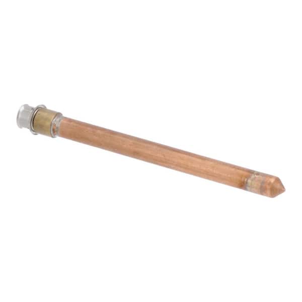 PureFlow 1/2 in. Press x 1/2 in. FTG Zero Lead Brazed Copper Stub-Out, 8 in. (25-Pack)