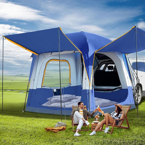 SUV Tent for Camping Car Camping Tent Waterproof PU3000mm SUV Tailgate Tent for Outdoor