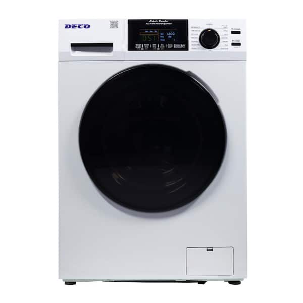 1.62 cu.ft. Pet Compact 110V Vented/Ventless 15 lbs. Sani Washer Dryer Combo 1400 RPM in White