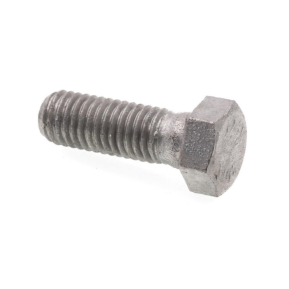 Prime-Line 1/2 in.-13 x 1-1/2 in. A307 Grade A Hot Dip Galvanized Steel Hex  Bolts (50-Pack) 9060419 The Home Depot