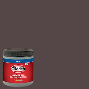8 oz. PPG1014-7 Black Walnut Satin Interior Paint Sample